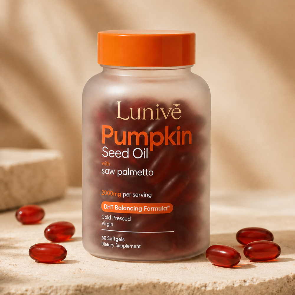 Lunive Pumpkin Seed Oil Softgels