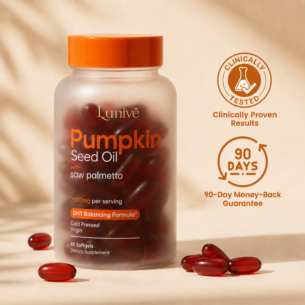 Lunive Pumpkin Seed Oil Softgels