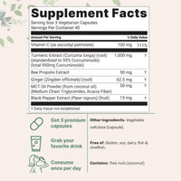 Turmeric Curcumin Capsules