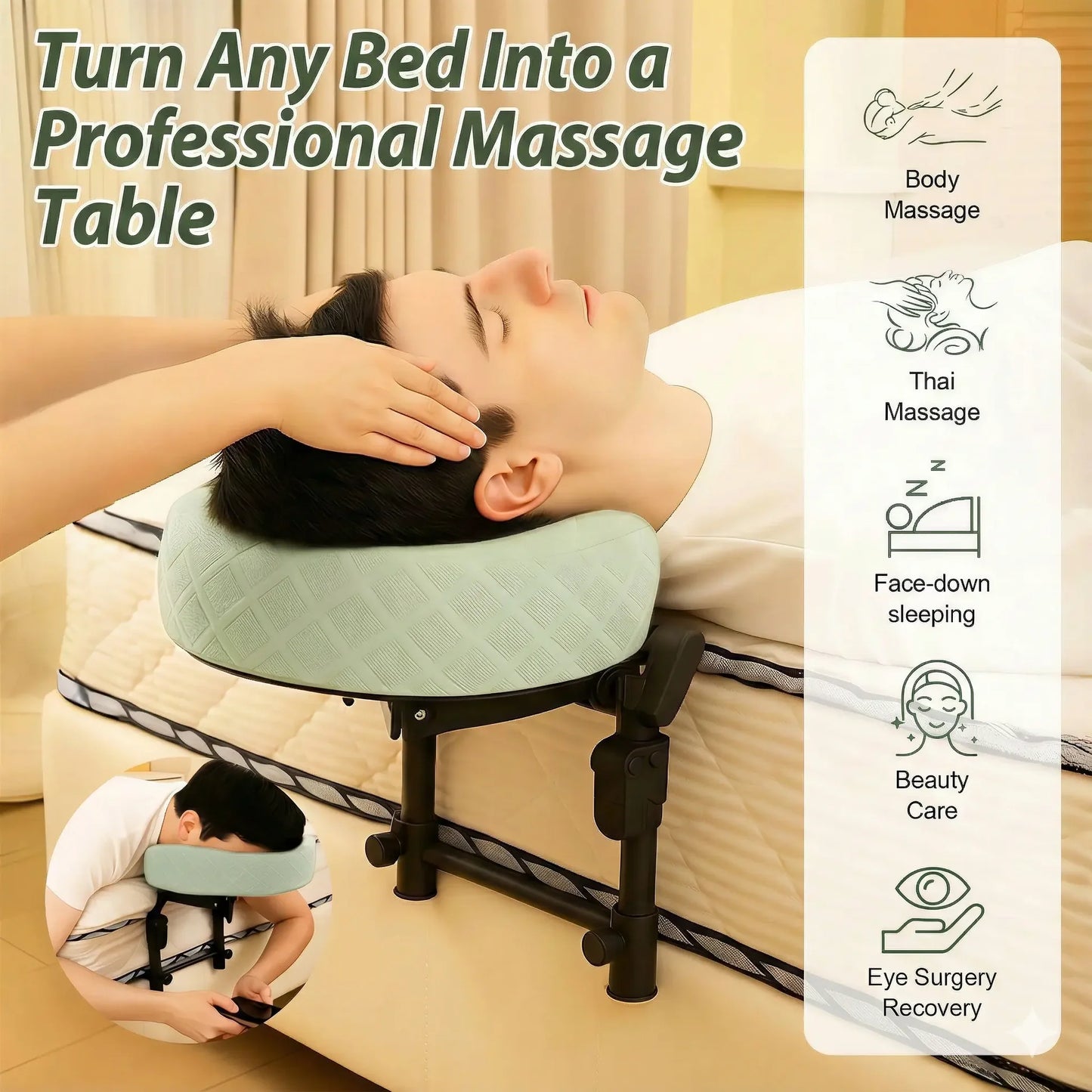 Lunive Massage Headrest Kit