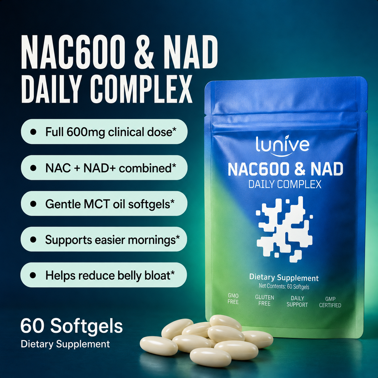 NAC 600 & NAD+