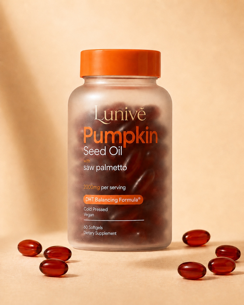 Lunive Pumpkin Seed Oil Softgels