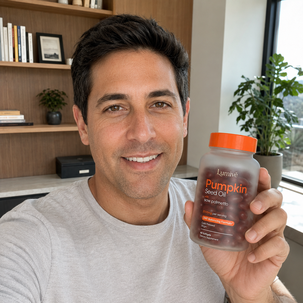 Lunive Pumpkin Seed Oil Softgels