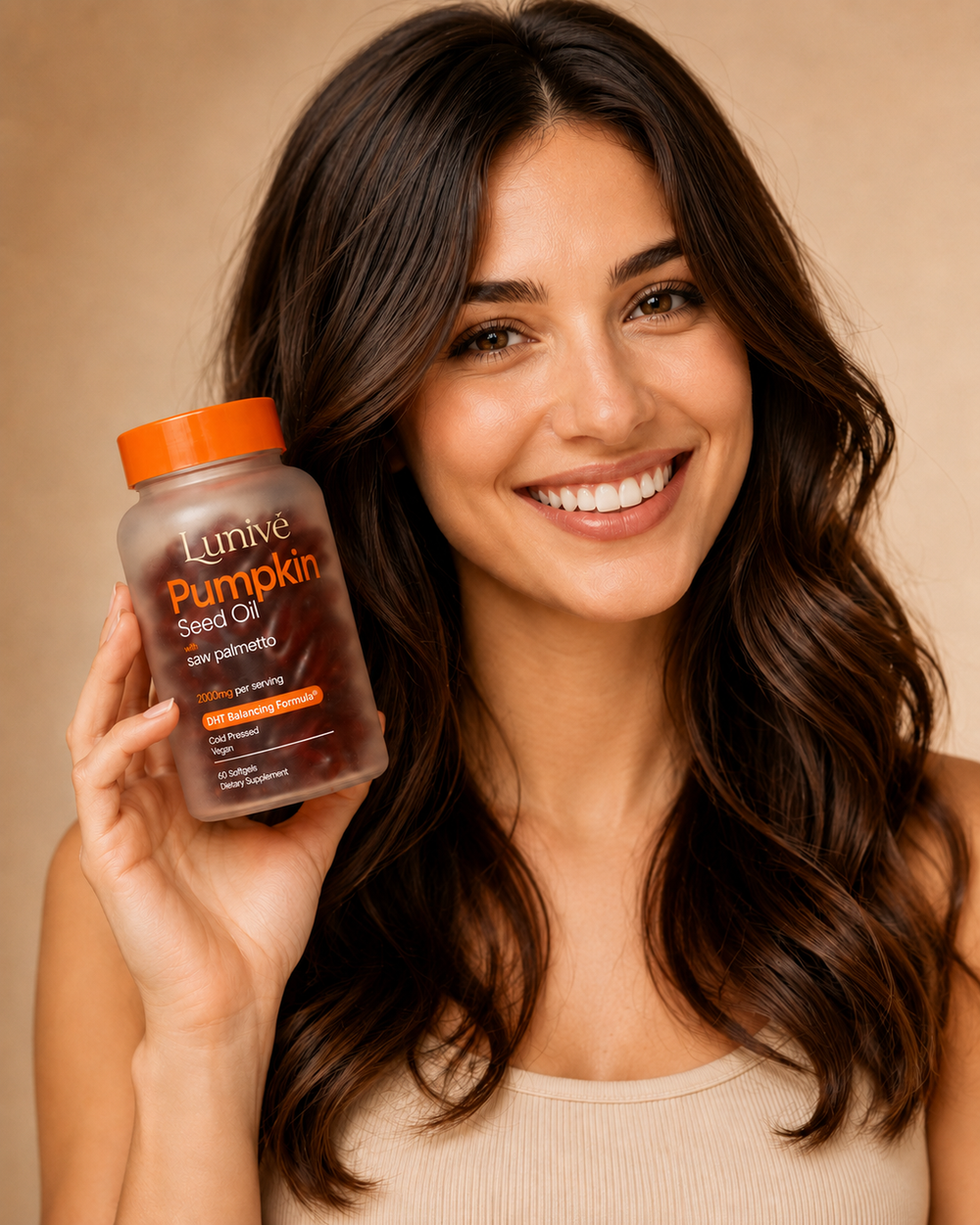 Lunive Pumpkin Seed Oil Softgels
